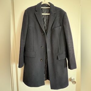 Navy Topcoat by JCrew